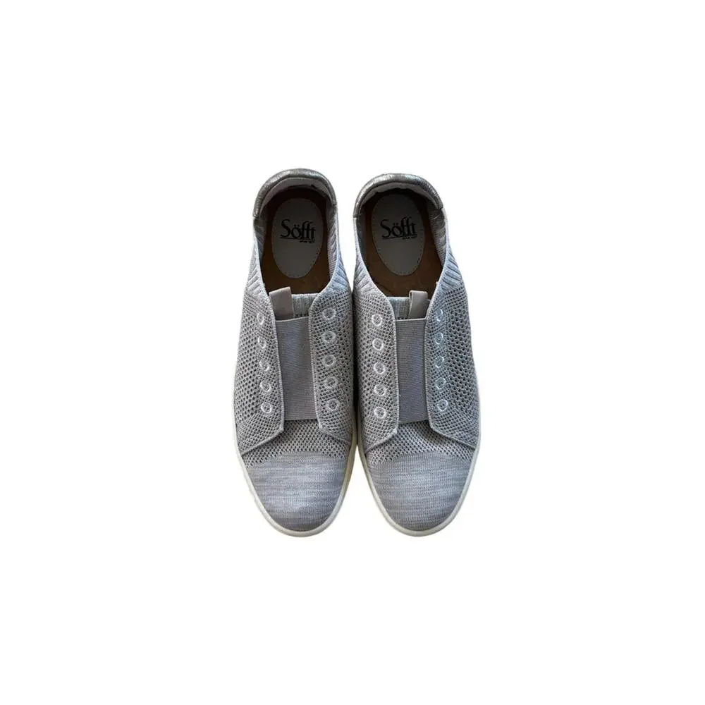 Sofft Women's Safia Knit Sneaker‎ Mist Gray Size 10